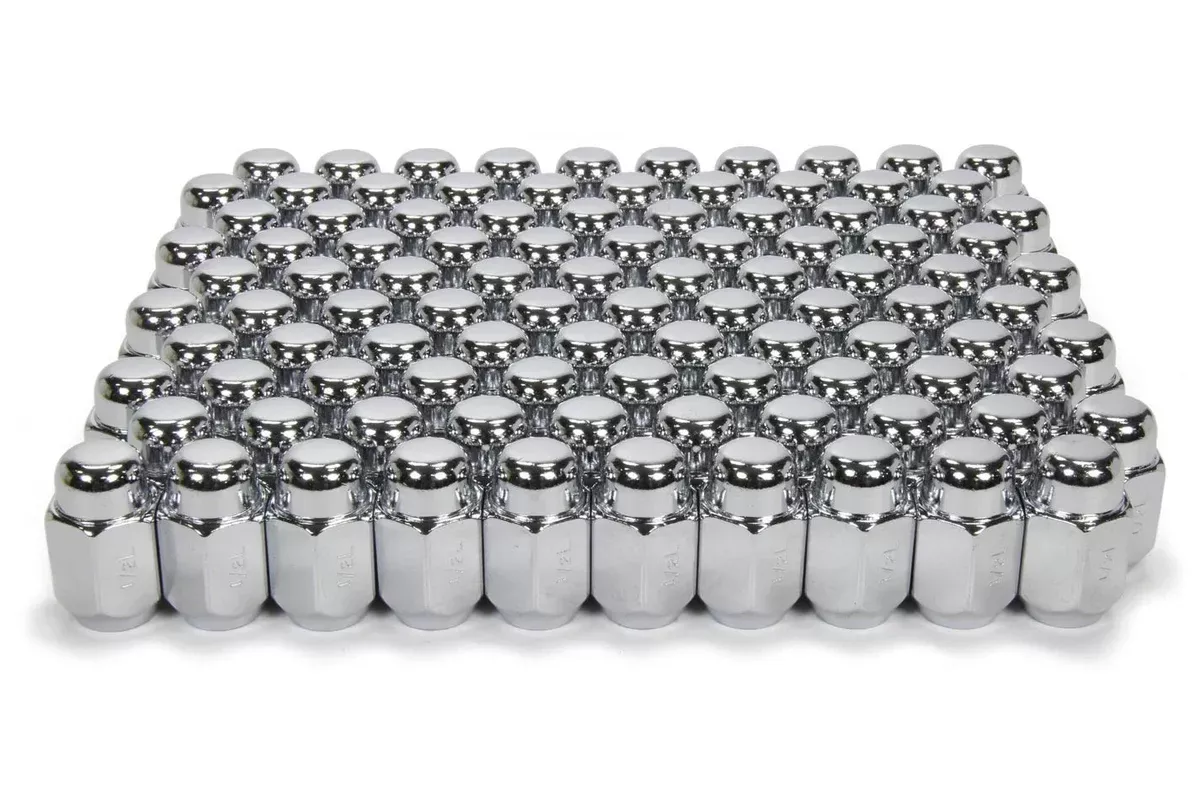 Gorilla Automotive Products 100 Lug Nuts 1/2 Acorn 13/16 Hex 71188