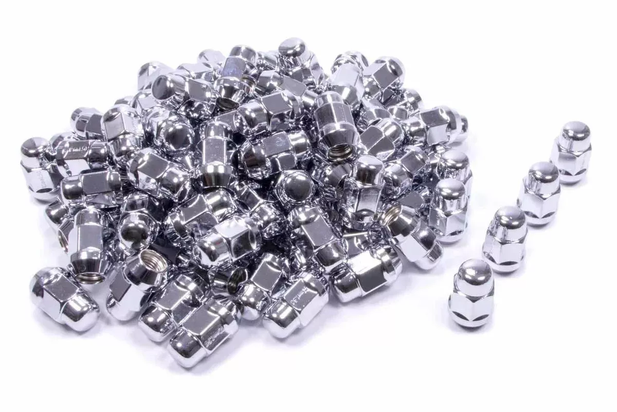 Gorilla Automotive Products 100 Lug Nuts 1/2 Acorn Bulge 41188