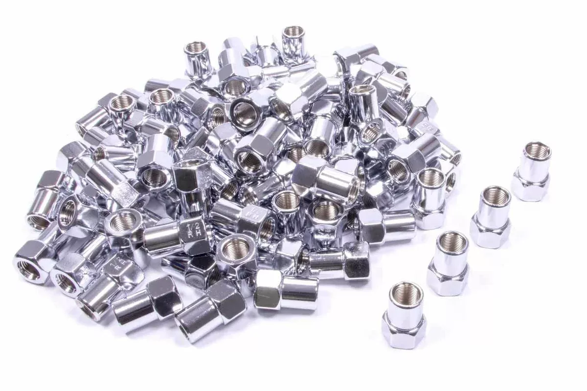 Gorilla Automotive Products 100 Lug Nuts 1/2 Std. Mag Open End 73088