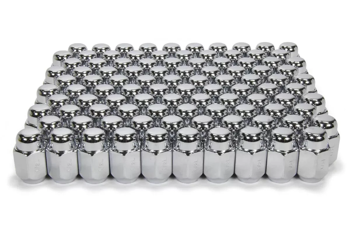 Gorilla Automotive Products 100 Lug Nuts 1/2in 13/16 Hex 71188L