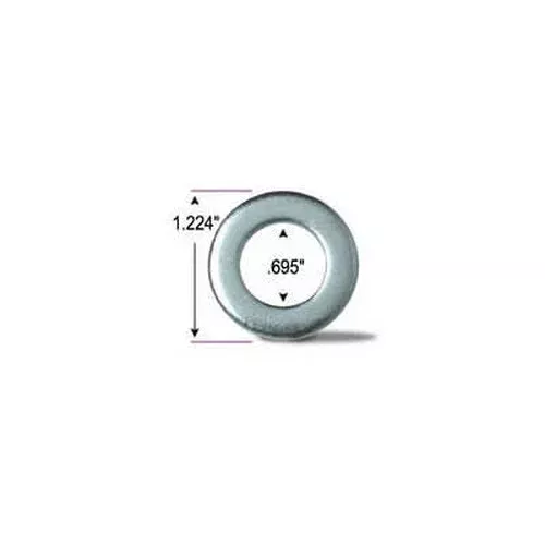 Gorilla Automotive Products 5 Washers 0.695 ID 1.224 OD 79903B