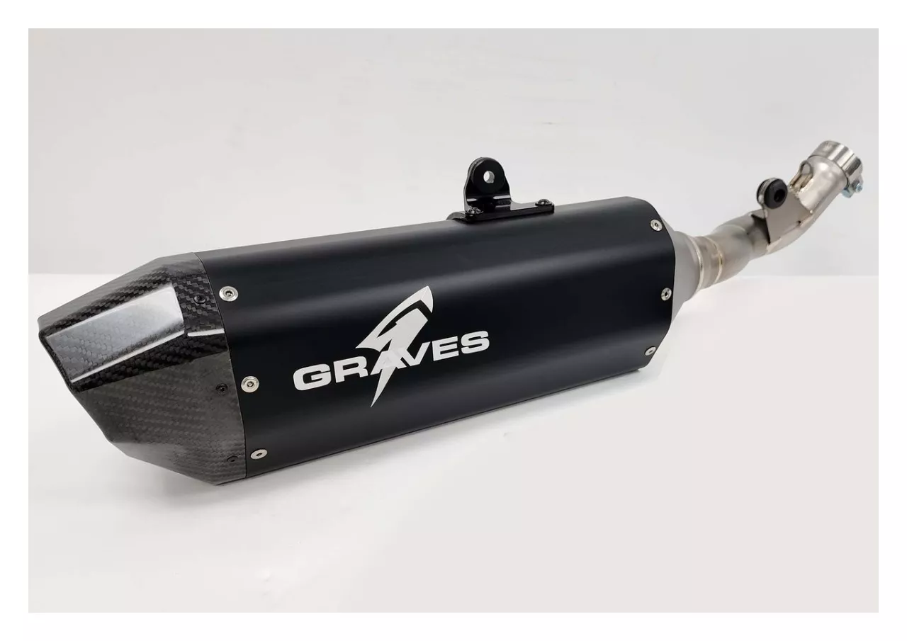 Graves Aluminum Slip-On Exhaust Honda CRF450L / RL / X 2019-2027