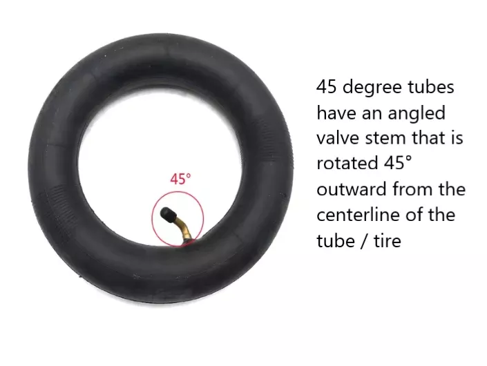 Green Line 10x2.5 /2.75 Inner Tube - Angled Valve 45°