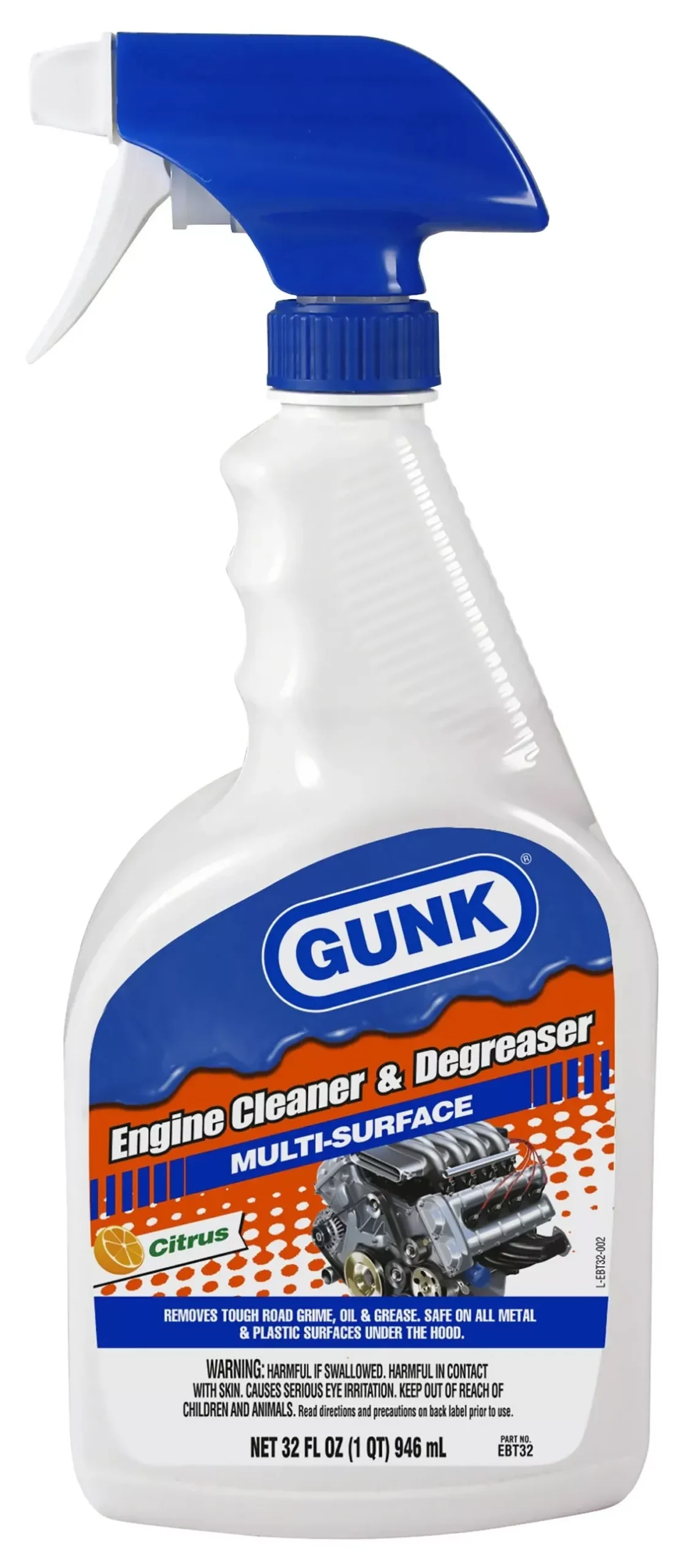 Gunk Engine Cleaner & Degreaser w/ Trigger Spray