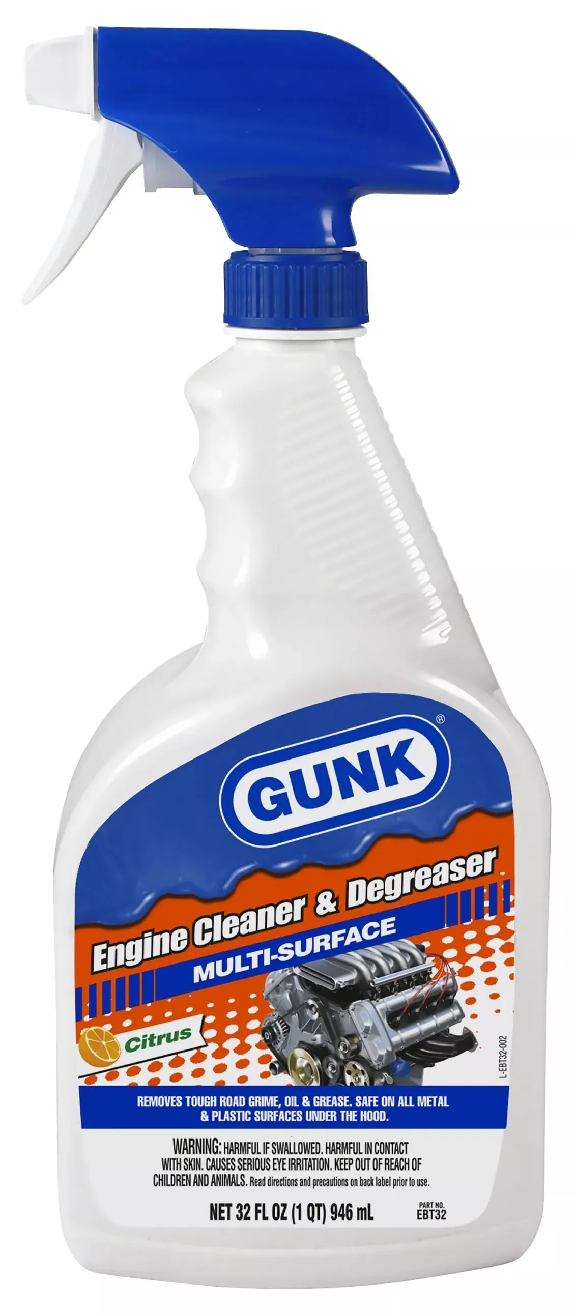 Gunk Engine Cleaner & Degreaser w/ Trigger Spray