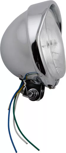 Harddrive 5.75" Headlight Bottom Mount Chrome - 20-6002HDV