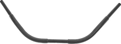 Harddrive Fat Beach Handlebar Black 1.25" W/3.5" Rise - 21-574SB