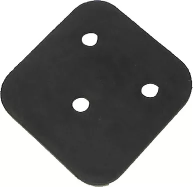 Harddrive License Plate Bracket Kit Rubber Mount Flat Style - 12-0049-RF