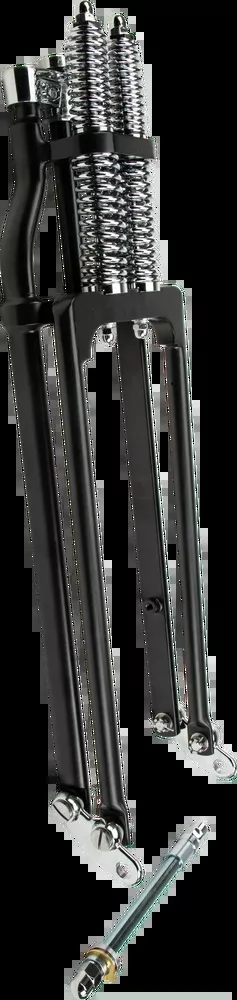 Harddrive Standard Black Tapered Springer Motorcycle Front Fork Legs Harley