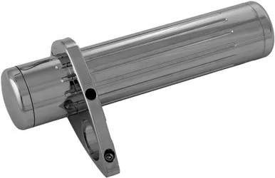 Harddrive Stash Tube Kit Chrome 10X2.2" - O15-6042G