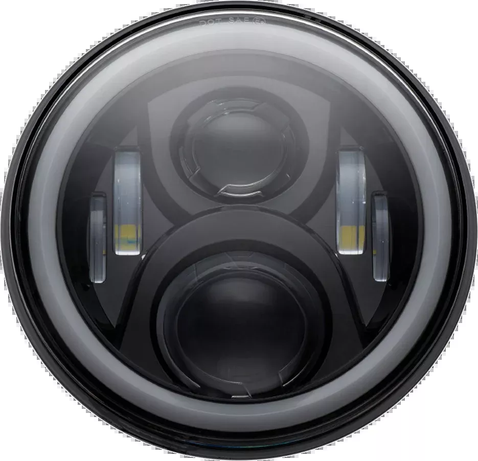 Headlamp - 7" - LED - Black