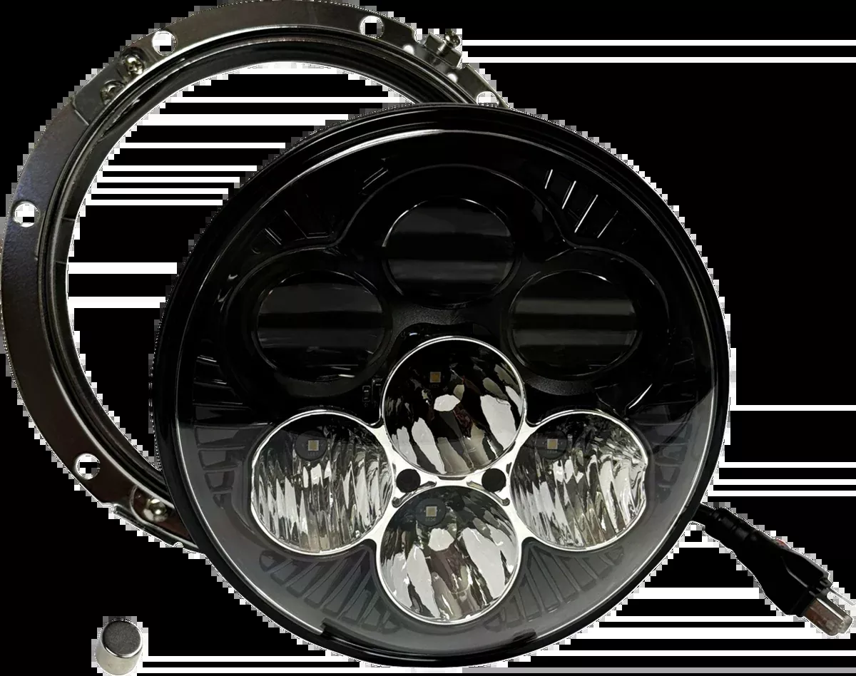 Headlight - Shark Demon - LED - Color Changing