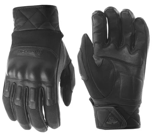 Highway 21 Revolver Leather Motorcycle Gloves