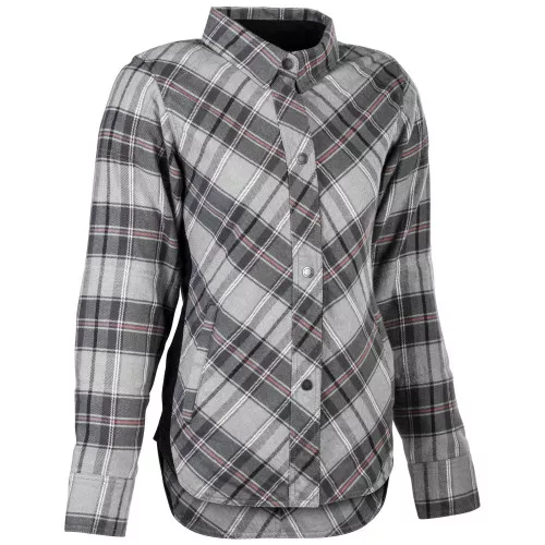 Highway 21 Rogue Womens Long Sleeve Button Up Flannel Shirt