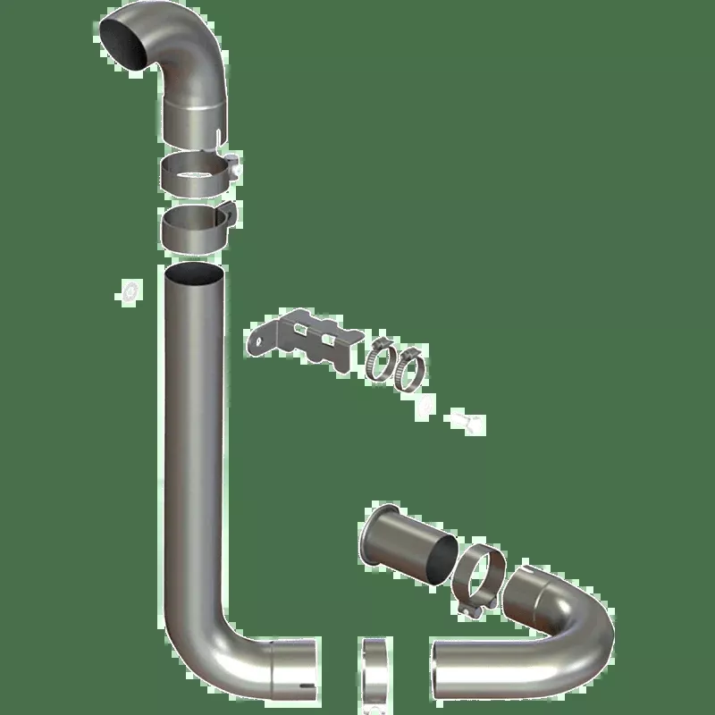 HMF Engineering Can AM-Renegade 800-12-16 Swamp Series Snorkel Brushed