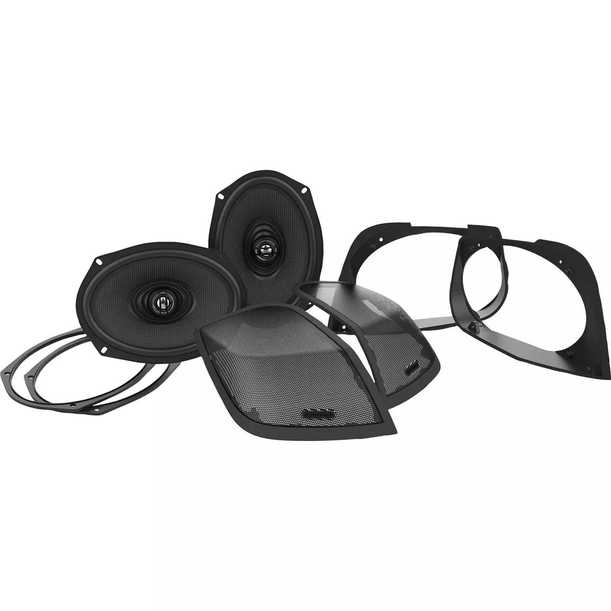 Hogtunes Retro 692LID-RM Cut In Lid Kit – RETRO 692 LID-RM For Harley Touring 2014-2023
