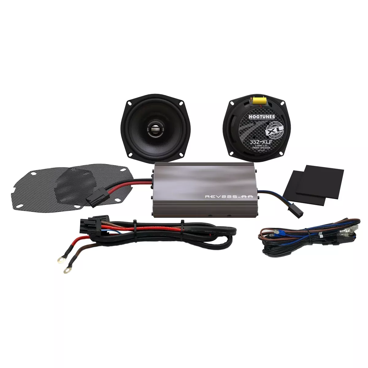 Hogtunes Speaker And Amplifier Kit - 225 SG KIT-XL For Harley Touring 1998-2013