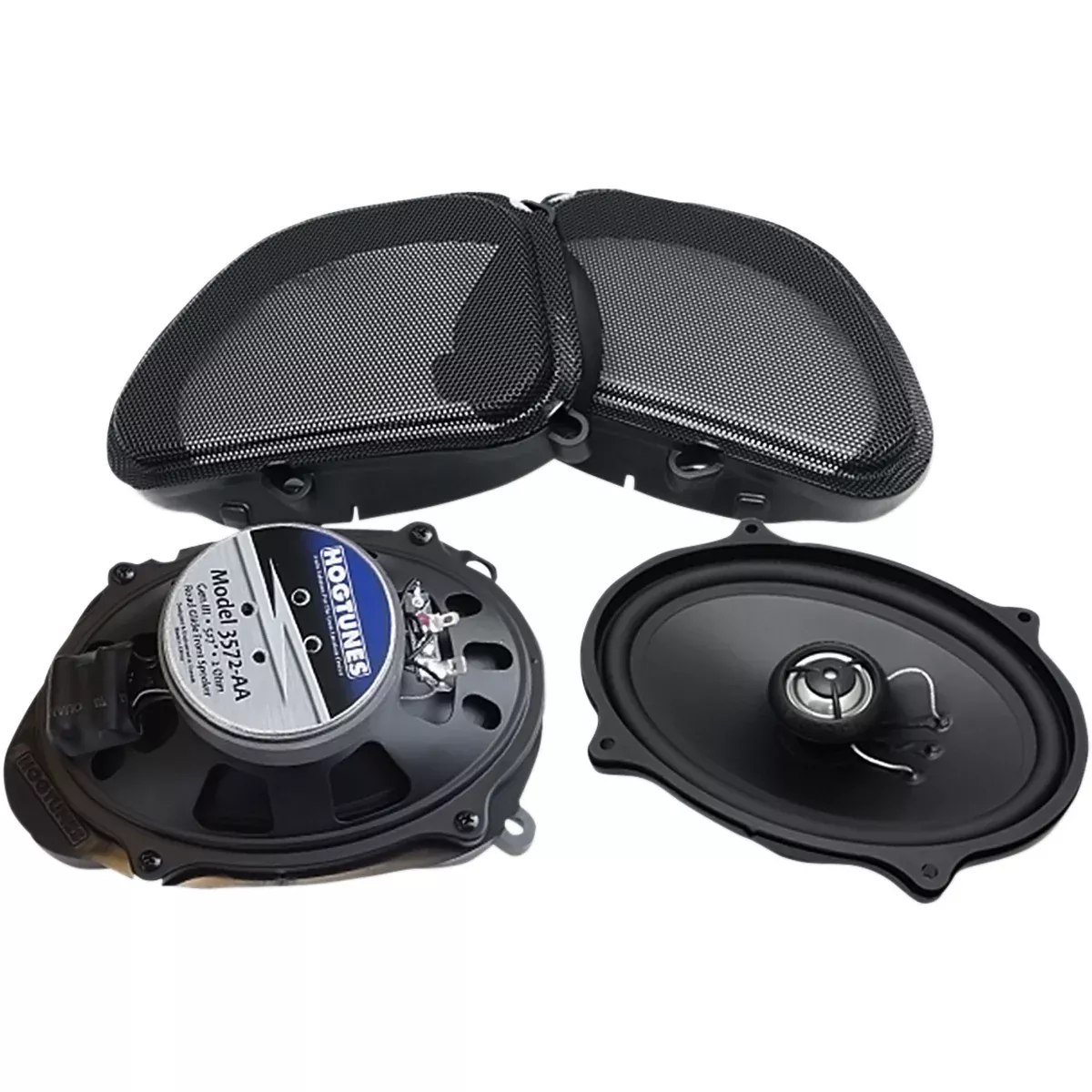 Hogtunes Speaker Kit - 3572-AA For Harley Road Glide 1999-2013