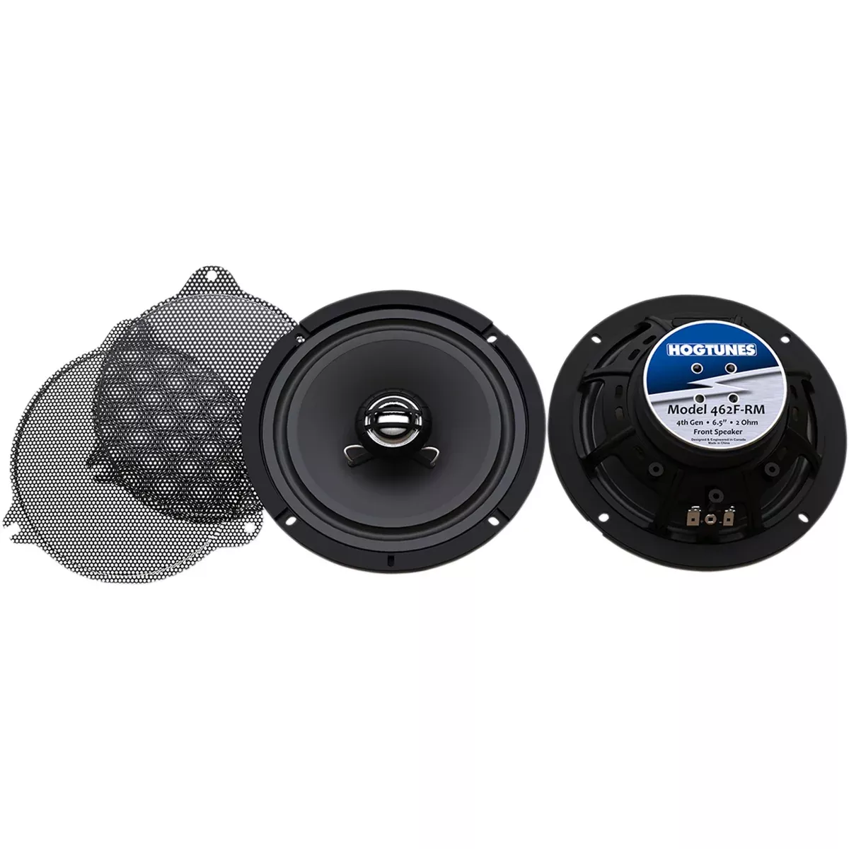 Hogtunes Speaker Kit - 462F-RM For Harley Motorcycles 2014-2026