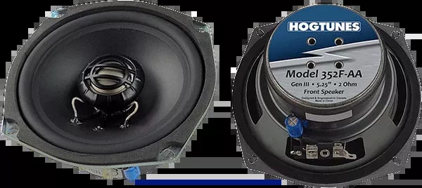 Hogtunes Speakers - Front - 2 Ohm