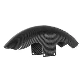 HogWorkz 100% Carbon Fiber Chopped 21″ Front Fender for Harley Touring ’96-’23 – HW530007