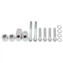 HogWorkz 3/4″ Driver Floorboard Extension Kit for Harley Touring ’09-’23 | Chrome – HW157040