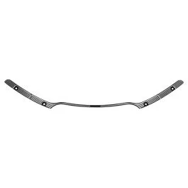 HogWorkz 3rd Degree Billet Windshield Trim in Black for Harley Road Glide ’15-’23 – HW157813