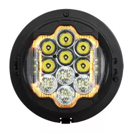 HogWorkz 7″ LED Silvertooth™ Performance Headlight for Harley Touring – HW167006