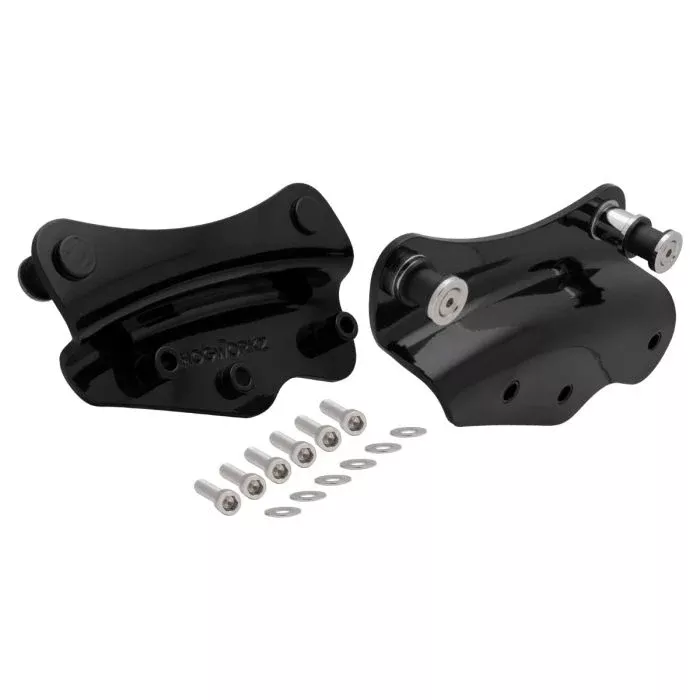 HogWorkz Black 4-Point Docking Hardware Kit for Harley Touring ’09-’13 | Replaces PN 54205-09A – HW163004