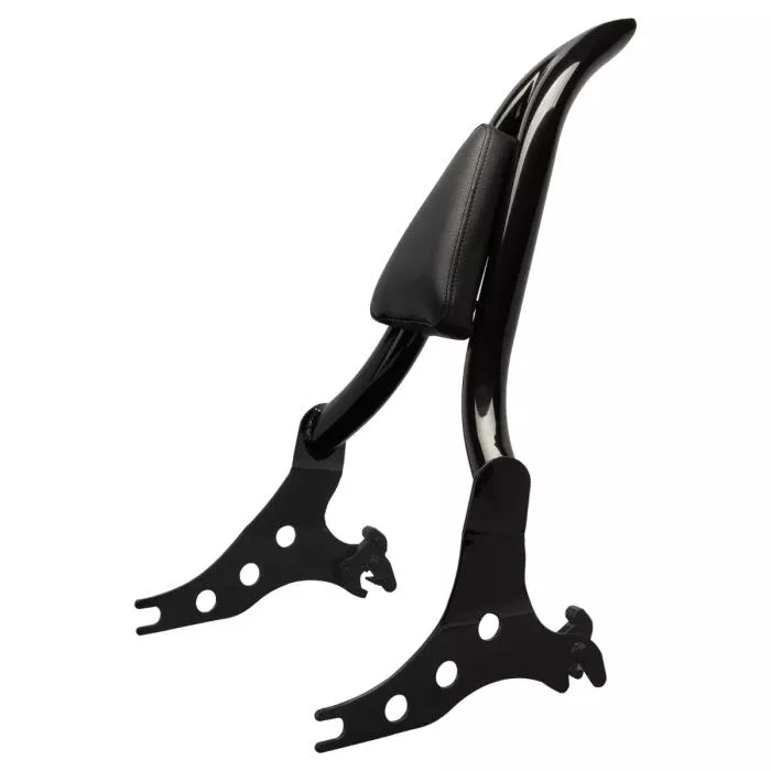 HogWorkz Black Detachable Havoc Sissy Bar Backrest for Harley Breakout / Fat Boy ’18-’26 – HW157135