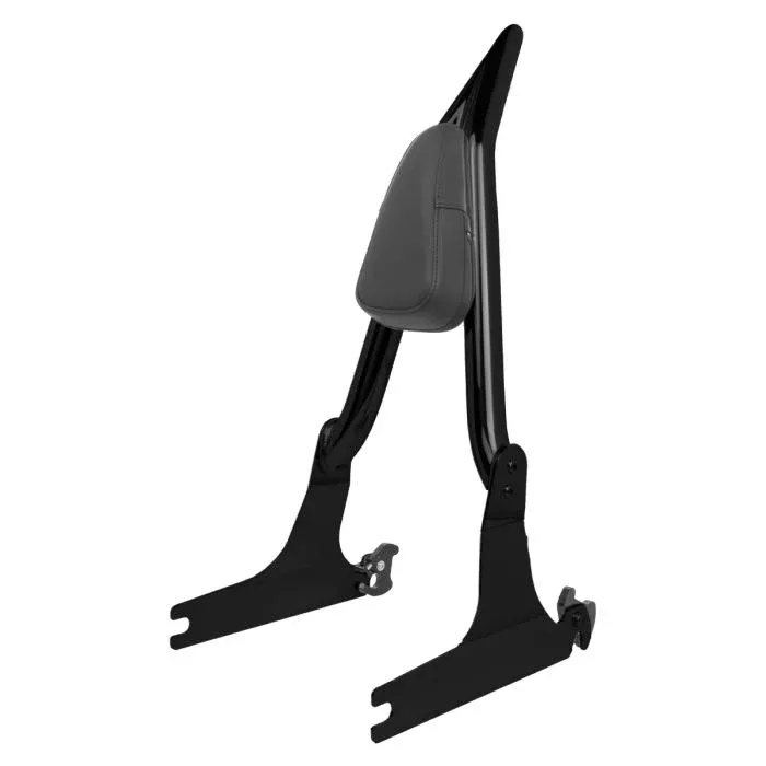 HogWorkz Black Detachable Havoc Sissy Bar Backrest for Harley Dyna ’06-’17 – HW157761