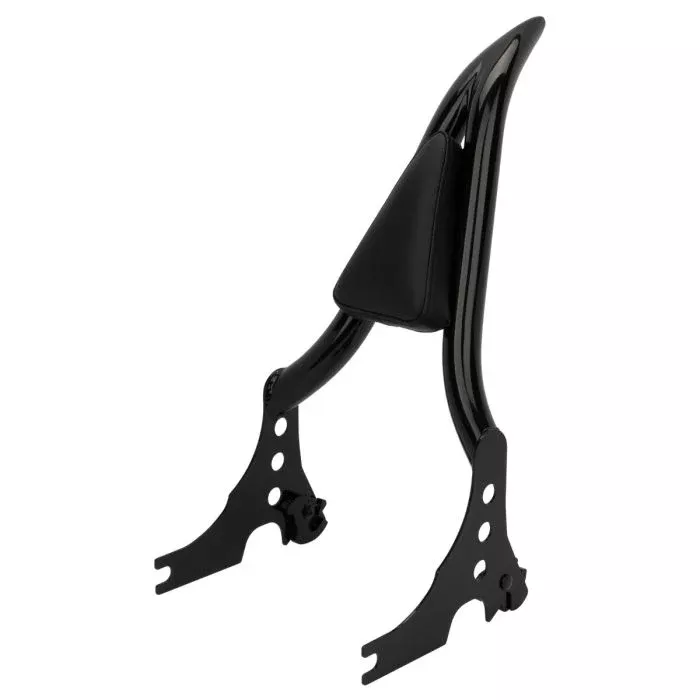 HogWorkz Black Detachable Havoc Sissy Bar Backrest for Harley Sportster ’04-’22 – HW157137