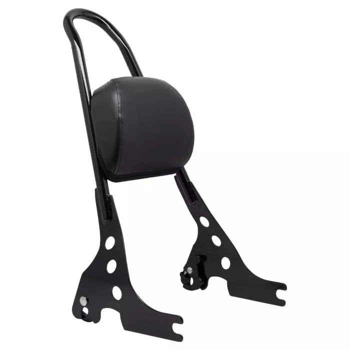 HogWorkz Black Detachable Sissy Bar Backrest for Harley Sportster ’04-’22 – HW157129