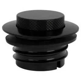 HogWorkz Black Flush Mount Pop-Up Gas Cap for Harley-Davidson - HW159894