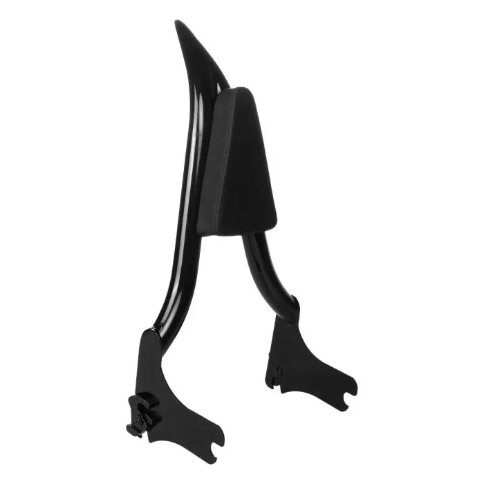 HogWorkz Black Havoc Sissy Bar / Backrest for Harley Touring '97-'08 - HW157138