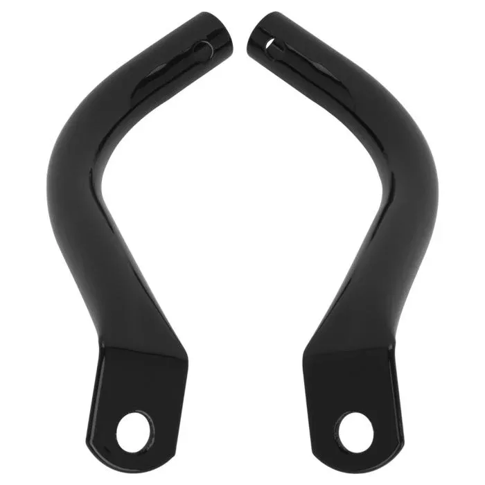 HogWorkz Black Saddlebag Guard Eliminator Kit for Harley Touring ’14-’23 – HW157198