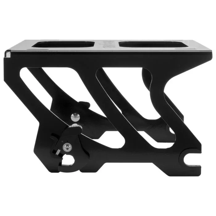 HogWorkz Black Solo Tour Pack Mount for Harley Softail Deluxe / Heritage ’18-’26 – HW157921