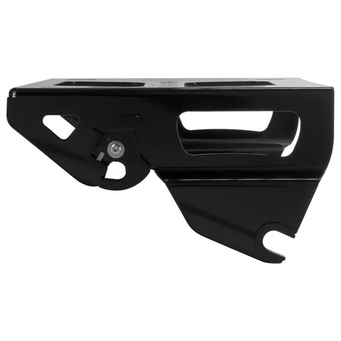 HogWorkz Black Solo Tour Pack Mount for Harley Touring ’09-’26 – HW157120