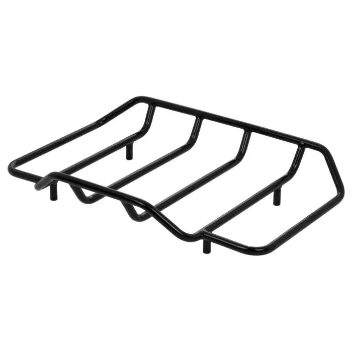 HogWorkz Black Tour Pack Luggage Rack for Harley Touring Motorcycles – HW129151