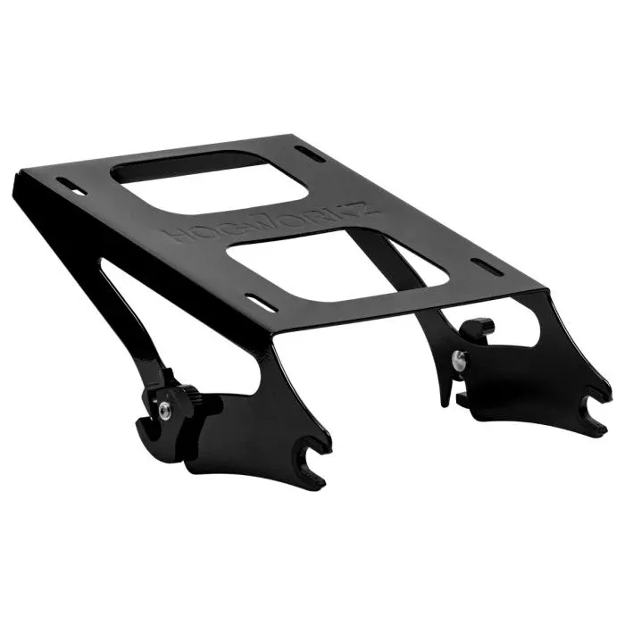 HogWorkz Black Two-Up Tour Pack Mount for Harley Touring ’09-’26 – HW157116