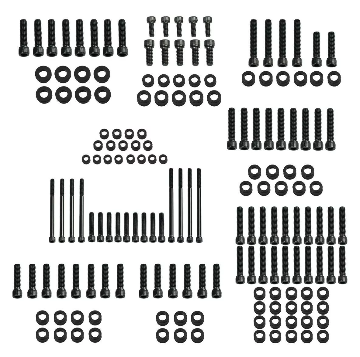 HogWorkz Full Engine Bolt Kit For Harley M8 2017-2026