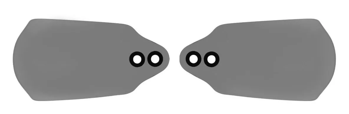 HogWorkz Hand Guards For Harley Touring / Low Rider ST 2008-2024