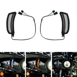 HogWorkz LED Vent Signals (DRL / Turn) for Harley Low Rider ST ’22-’26 – HW307068
