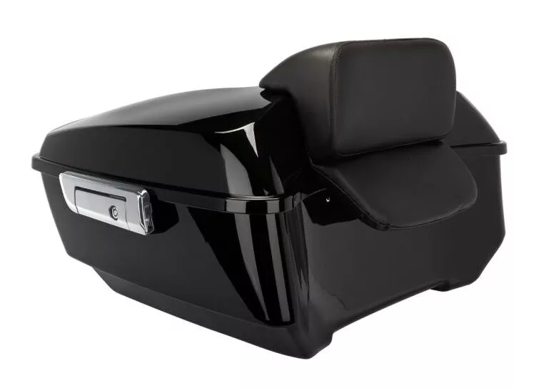 HogWorkz OE Color Matched King Tour Pack With Slim Backrest For Indian Touring 2014-2026