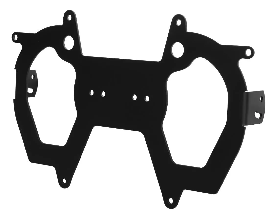 HogWorkz Performance Headlight Amp Spacer Bracket For Harley Road Glide 2015-2025