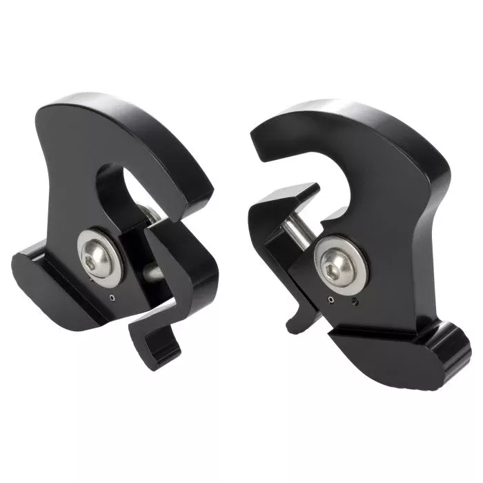 HogWorkz Quick Release Latch / Clamp Kit in Black for Harley-Davidson Motorcycles – HW163011