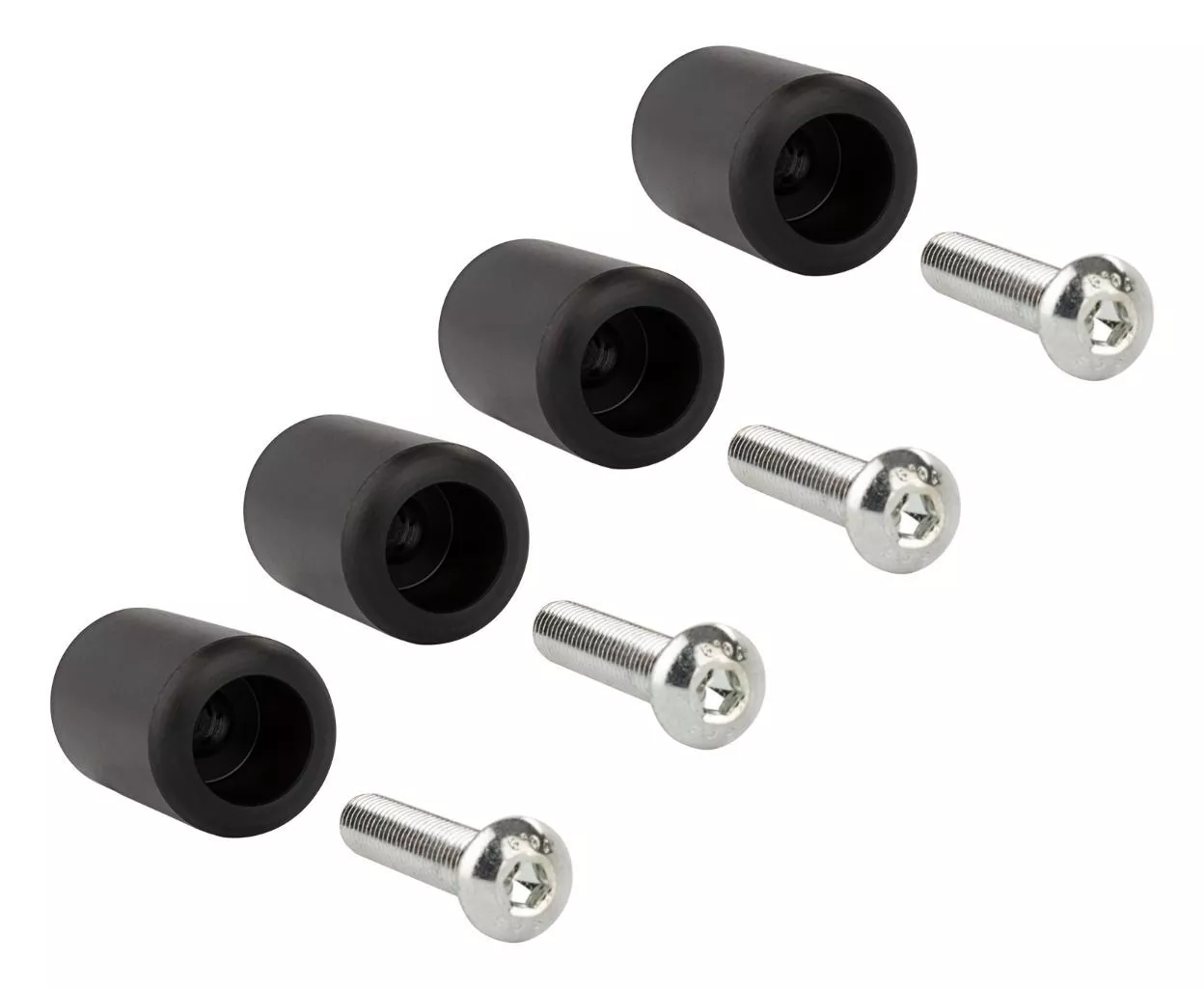 HogWorkz Replacement Delrin Sliders For Two Step Crash Bar For Harley Softail 2018-2026
