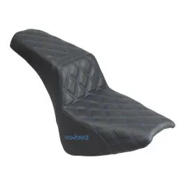 HogWorkz Rise Up Seat for Harley Street Bob FXBB / Standard FXST ’18-’26 (Various Stitching Colors) – HW122015