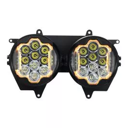 HogWorkz Silvertooth™ Performance LED Headlight for Harley Road Glide ’15-’23 – HW167008