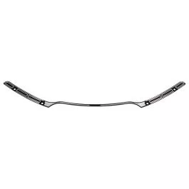 HogWorkz Slash Cut Billet Windshield Trim in Black for Harley Road Glide ’15-’25 – HW157814